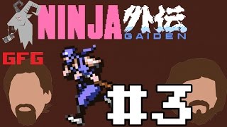 Ninja Gaiden NES Cats In Asses  PART 3  Goat Face Gaming [upl. by Rimidalb802]