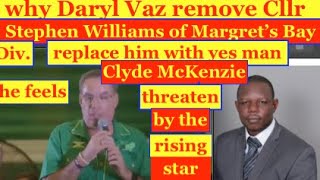 Daryl Vaz remove Cllr Stephen Williams St Margrets Bay Div amp replace him with yes man C Mckenzie [upl. by Olds]