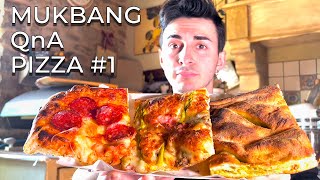 quotMEGLIO EFFEUNO o OONI KODA 16quot  MUKBANG QnA PIZZA 1 [upl. by Ynnod61]