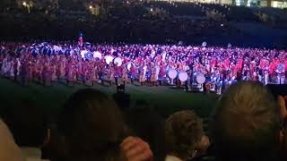 Lone Piper Edinburgh Military Tattoo 2019 [upl. by Peterman75]