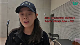 Kim Sejeong Cover Love Wins AllIU [upl. by Treat699]