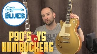 P90 Pickups vs Humbucker Pickups [upl. by Llehcor]