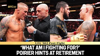 This could be it honestly  Dustin Poirier hints retirement after Islam Makhachev loss at UFC 302 [upl. by Sidoney822]