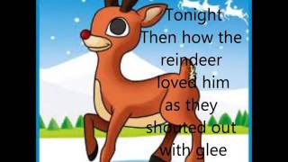 Rudolph The Red Nosed Reindeer Lyrics [upl. by Nolava]