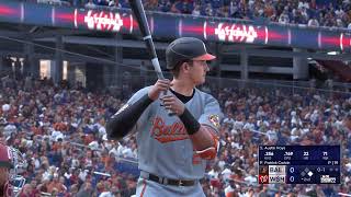 MLB The Show 22 Orioles Vs Nationals Game 1 [upl. by Llertnom]