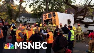 NTSB Bus In Tennessee Crash Didn’t Have Black Box  MSNBC [upl. by Oiromed]