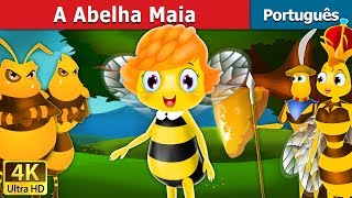 A Abelha Maia  Maya the Bee in Portuguese  Portuguese Fairy Tales [upl. by Esther]