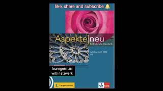 Aspekte neu B2 Lehrbuch Audio23 k5 Modul2F2blearndeutschgermanlearngermanytvideoshort [upl. by Orel626]