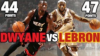 LeBron James vs Dwyane Wade  Historic Duels  Full Highlights  04012006 [upl. by Nueormahc]