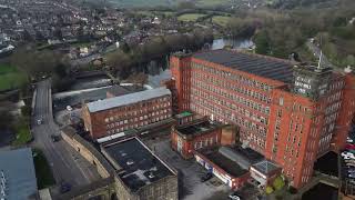 Belper Cotton Mill Arkwrights Mill [upl. by Zelda]