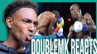 DoubleMk Reacts O’Shaquie Foster Vs Robson Conceicao Full Fight Highlights [upl. by Alenson]