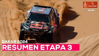 El Dakar se aprieta Sainz pierde el liderato  Resumen Etapa 3 Dakar 2024  SoyMotorcom [upl. by Bromley605]