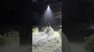 Wedding dress marryme wedding weddingdress trend viralvideo [upl. by Yhtamit]