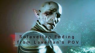 Lavellans pov  Dragon Age Veilguard Solavellan ending dragonage solavellan solas [upl. by Ursa]