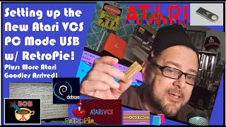 Setting Up The New Atari VCS PC Mode USB w RetroPie amp More Atari Goodies Atari Newsline 120422 [upl. by Aihsema591]