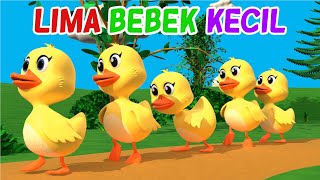 Lima Bebek Kecil Pergi Main 🦆🦆 Lagu Anak Indonesia Balita Viral [upl. by Tyrus976]