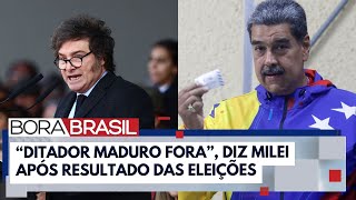 Líderes mundiais contestam reeleição de Maduro na Venezuela  Bora Brasil [upl. by Ttennaj]