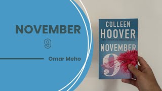 NOVEMBER 9 COLLEEN HOOVER REVIEW  CHARACTERS TRAITS  PLOT [upl. by Nowd143]