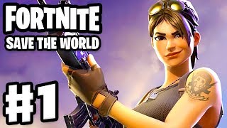 Fortnite Save the World  Gameplay Walkthrough Part 1  Stonewood PC [upl. by Yenruoj926]