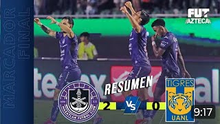 Resumen Mazatlan Vs Tigres Estadio Cracken [upl. by Ettezel]