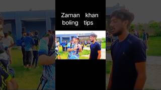 Zaman khan bowling tips cricketfan short video viralvideo Saeed Sports academy [upl. by Stephan219]