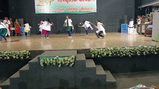 JAI JAWAN JAI KISHAN JAI VIGYAN Patriotic Dance by SMM GIRLS SCHOOL BHILWARA [upl. by Tuttle]