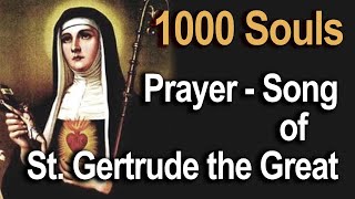 St Gertrudes Prayer to Release 1000 Souls From Purgatory [upl. by Rol312]