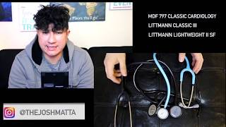 MDF VS LITTMANN STETHOSCOPE [upl. by Cairistiona292]