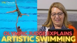 Olympics Judge USC Dornsife Alumna Explains Artistic Swimming [upl. by Ramak858]