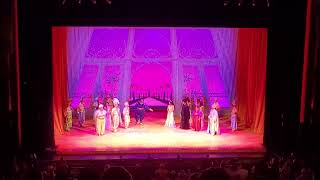 Aladdin Broadway tour  curtain call Orlando  January 7 2024 evening [upl. by Noira476]