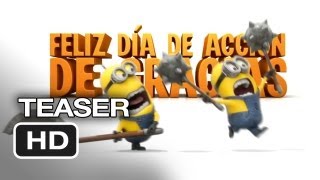 Despicable Me 2  Spanish Teaser 2 2013  Al Pacino Steve Carrell Movie HD [upl. by Etnoed]