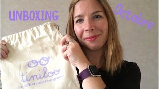 UNBOXING Box Gulli by Tiniloo  octobre 2016 [upl. by Ak]