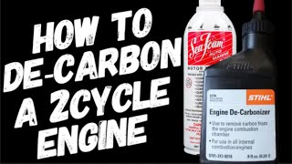 ENGINE KILLING CARBON BUILDUP  HOW TO DECARBONIZE A 2 CYCLE ENGINE [upl. by Selinda]