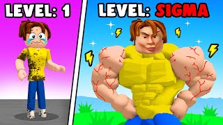 From NERD To SIGMA MALE In Roblox Mewing Simulator [upl. by Geerts867]