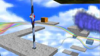 Super Mario 64  Rainbow Ride Freerun TAS [upl. by Sucerdor762]