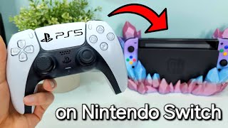 How To Connect PS5 Controller To Nintendo Switch [upl. by Nylirem]