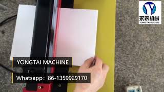 Hot melt glue lamination coating machine for gluing wallpaper [upl. by Darian48]