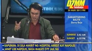 DZMM Teleradyo Napoles could face slew of cases lawyer [upl. by Martita]