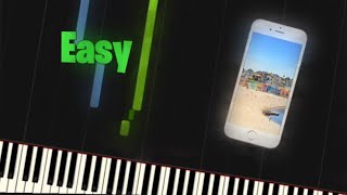 By The Seaside Piano Tutorial [upl. by Karlens118]