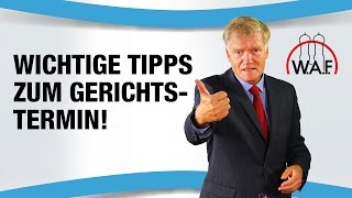 Gerichtstermin am Arbeitsgericht Die wichtigsten Tipps  Betriebsrat Video [upl. by Charity]