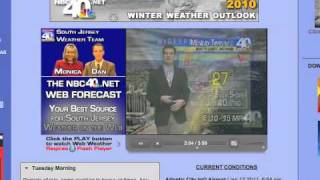 NorEaster Nick Debuts on NBC 40 [upl. by Sirraj]