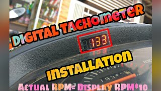 Digital Tachometer Installation Honda ActivaHetEasy Guide [upl. by Mela]