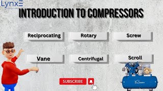 Introduction to Compressors  Types of Compressors  LynxE Learning [upl. by Sanfo12]