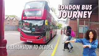 Full London Bus 20 Journey From Walthamstow Central To Debden [upl. by Ortensia400]