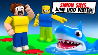 SCARY Simon Says In Roblox [upl. by Ahsini213]