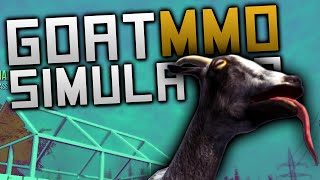 Goat MMO Simulator Funny Moments  Glitches Stupid NPCs Making it Rain Funny Moments [upl. by Shae468]