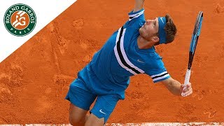 Corentin Moutet vs Ivo Karlovic  Round 1 Highlights  RolandGarros 2018 [upl. by Kalam]