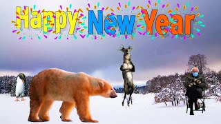 Gelukkig nieuwjaar 2024 grappig Nieuwjaarswensen Happy New Year Nieuwjaarsliedjes Oud en nieuw [upl. by Elleoj]