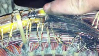 Miller Welder Generator Stator Removal Part 2 [upl. by Relyhcs]