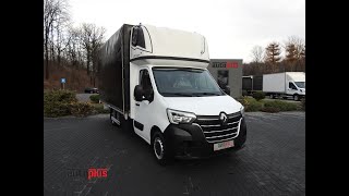 RENAULT MASTER PLANDEKA 10 PALET WEBASTO TEMPOMAT 578377 AUTOPLUSCOMPL TEL 48 607 888 556 [upl. by Ztnahc]